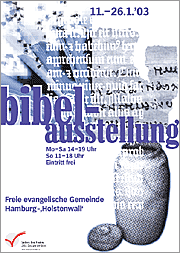 Bibelausstellung A2-Plakat